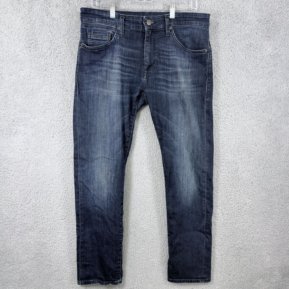Mavi Jeans Men's Jake Slim Leg Denim Size 32 X 30 Blue Dark Wash